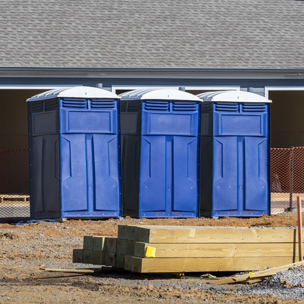 how do i determine the correct number of portable toilets necessary for my event in Woodmere LA